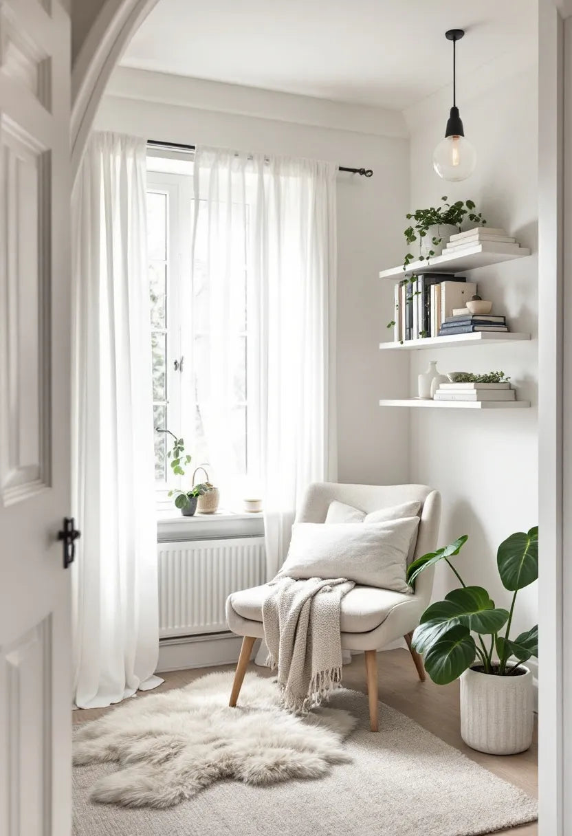12 Cozy Hygge Scandinavian Reading Nooks