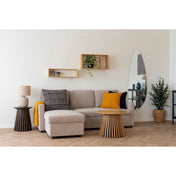 Osaka Coffee Table - Coffee table, oak veneer, natural ø70x45 cm
