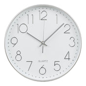 Lalibela Wall Clock - Wall Clock, silver, silent movement ø30 cm