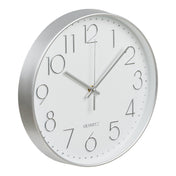 Lalibela Wall Clock - Wall Clock, silver, silent movement ø30 cm
